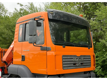 Billenőplatós teherautó MAN * MAN 18 480 * KIPER WYWROTKA * 4x4 * HDS ATLAS 85* STAN BARDZO DOBRY * Sprowadzony: 4 kép.