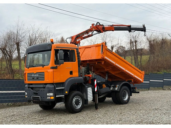 Billenőplatós teherautó MAN