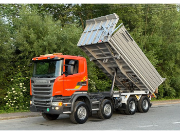 Billenőplatós teherautó SCANIA R 490