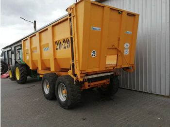 Mezőgazdasági pótkocsi Przyczepa skorupowa 16 ton ROLLAND 20-29 TURBOVRAC: 2 kép.