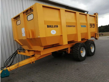 Mezőgazdasági pótkocsi Przyczepa skorupowa 16 ton ROLLAND 20-29 TURBOVRAC: 4 kép.