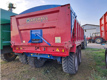 Mezőgazdasági pótkocsi Przyczepa skorupowa Marshall 15 ton: 5 kép.