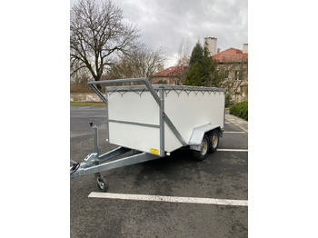 Új Pótkocsi állatszállító PRZYCZEPA DO PRZEWOZU ŚWIŃ / BYDŁA, DMC 2700 / TRAILER FOR TRANSPORTING PIGS / CATTLE, DMC 2700: 4 kép.