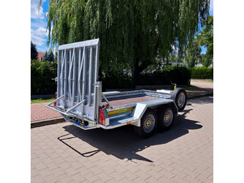 Új Gépszállító utánfutó PRZYCZEPA LAWETA DO MINIKOPARKI POD KOPARKĘ Z RAMPEM 2700KG / EXCAVATOR MINI EXCAVATOR TRANSPORTER TRAILER WITH RAMPS 2700KG: 5 kép.