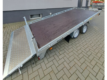 Új Platós pótkocsi PRZYCZEPA PLATFORMA 408 CM, UCHYŁOWA Z WCIĄGARKĄ, DMC 3500 KG / PLATFORM TRAILER 408 CM, TIPPING WITH WINCH, DMC 3500 KG: 3 kép. Új Platós pótkocsi PRZYCZEPA PLATFORMA 408 CM, UCHYŁOWA Z WCIĄGARKĄ, DMC 3500 KG / PLATFORM TRAILER 408 CM, TIPPING WITH WINCH, DMC 3500 KG: 3 kép.