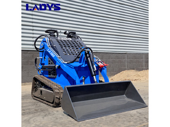Új Mini homlokrakodó LADYS LA380 Mini Skid Steer Loader Compact Track Diesel Cheap Mini Skid Steer Loader For Sale With Mini Skid Steer Attachments 4 In 1 Bucket: 2 kép.