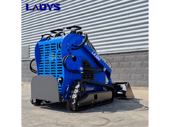 Új Mini homlokrakodó LADYS LA380 Mini Skid Steer Loader Compact Track Diesel Cheap Mini Skid Steer Loader For Sale With Mini Skid Steer Attachments 4 In 1 Bucket: 4 kép.