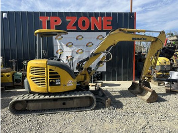 Minikotró KOMATSU PC55MR-3