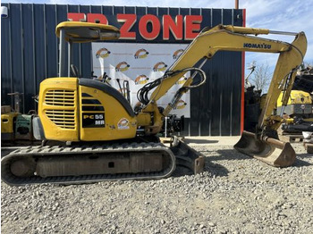 Minikotró Komatsu PC55MR-3 à 22500 Euros HT: 3 kép.