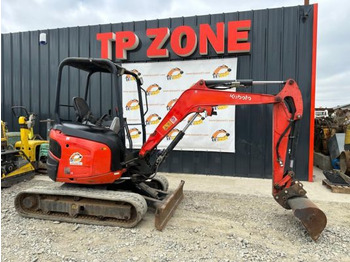 Minikotró Kubota U27-4 à 20500 € HT: 3 kép.