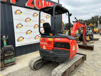 Minikotró Kubota U27-4 à 20500 € HT: 5 kép.