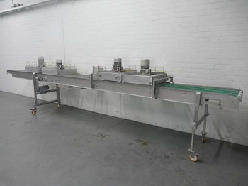 Élelmiszer-feldolgozó gép Budé cooling conveyor 6000/600: 4 kép.