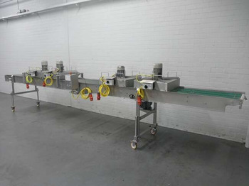 Élelmiszer-feldolgozó gép Budé cooling conveyor 6000/600: 2 kép.