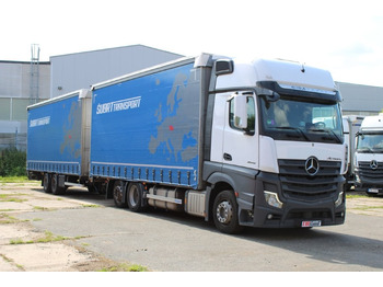 Ponyvás teherautó MERCEDES-BENZ Actros 2542