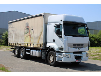 Ponyvás teherautó RENAULT Premium 450