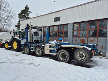 Horgos rakodó teherautó Scania 124G 360 Koukkulava: 4 kép.