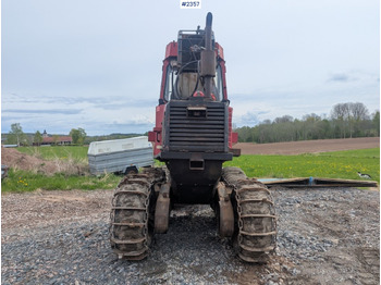 Betakarító gép Thinning harvester, Steber BGS with Mowi crane: 2 kép.