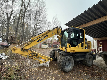 Gumikerekes kotró KOMATSU PW148-8