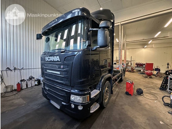 Rönkszállító teherautó SCANIA R 490