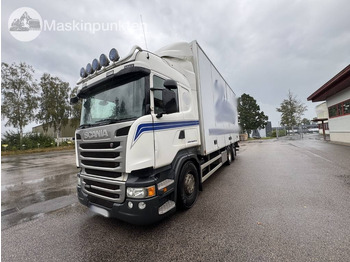 Dobozos felépítményű teherautó SCANIA R 490