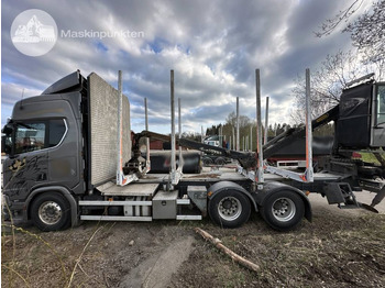 Rönkszállító teherautó SCANIA R 730