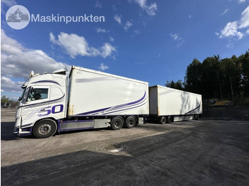 Dobozos felépítményű teherautó VOLVO FH16 750