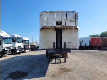 Félpótkocsi billenőplatós SAMRO