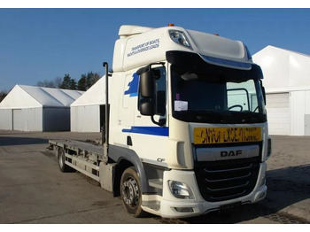 Platós teherautó DAF CF 410 EURO 6 Laweta - Platforma super stan: 4 kép.