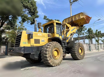 Gumikerekes homlokrakodó KOMATSU WA470-3: 4 kép.