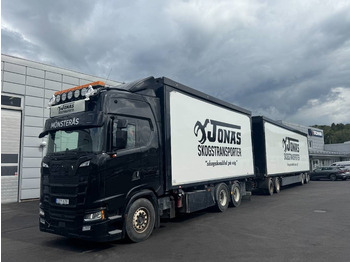 Billenőplatós teherautó SCANIA S 650