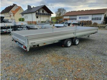 Platós pótkocsi Böckmann PKW-Anhänger, 3500 kg, 13 Zoll, Hochlader: 2 kép.