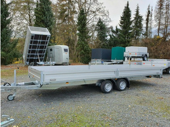 Platós pótkocsi Böckmann PKW-Anhänger, 3500 kg, 13 Zoll, Hochlader: 4 kép.