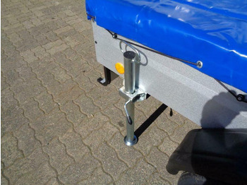 Autó utánfutó TPV PKW-Anhänger 750 kg Flachplane Stützen: 4 kép.