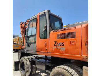 Kotrógép Used Japan Original Brand  Hitachi Zx 130w Wheel Excavator  Hitachi Zx120 130  200 Excavator for Sale: 3 kép.