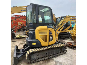 Minikotró KOMATSU PC35