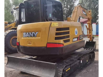 Minikotró China Brand Used Sany Sy60c Mini Excavator 6ton Crawler Earth Digger Machine for Sale [ Copy ]: 4 kép.
