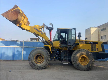 Gumikerekes homlokrakodó KOMATSU WA470-6