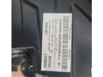 Karosszéria és külső - Teherautó LAMPA LED RENAULT RANGE T GAMA EVO ORYGINAŁ RH L351645 CHWALIM116: 5 kép.