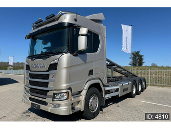 Cserefelépítményes teherautó SCANIA R