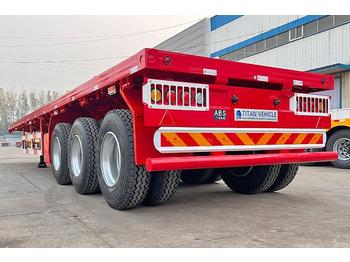 Platós félpótkocsi TITAN