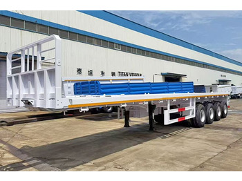 Platós félpótkocsi TITAN