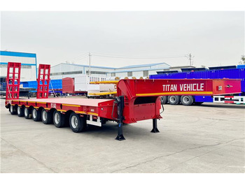 TITAN 7 Axle 120 Ton Lowbed Trailer for Sale In Saudi Arabia lízing TITAN 7 Axle 120 Ton Lowbed Trailer for Sale In Saudi Arabia: 1 kép.