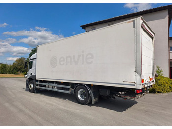 Dobozos felépítményű teherautó Mercedes-Benz ACTROS 18.360 kontener 18 p , winda: 4 kép.