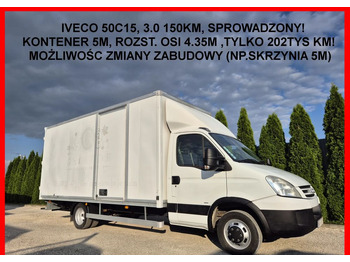 Dobozos kisteherautó IVECO Daily 50c15