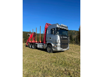 Rönkszállító teherautó SCANIA R 560