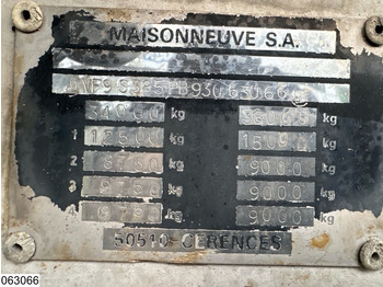Tartályos félpótkocsi MAISONNEUVE Food 32.700 liter, 5 comp: 4 kép. Tartályos félpótkocsi MAISONNEUVE Food 32.700 liter, 5 comp: 4 kép.