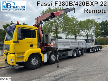 MAN TGA 35 400 8x2, Handgeschakeld, Fassi, Remote, Combi lízing MAN TGA 35 400 8x2, Handgeschakeld, Fassi, Remote, Combi: 1 kép.