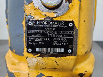 Hidraulika - Építőipari gépek Hydromatik A6VM107HA1T-Drive motor/Fahrmotor/Rijmotor: 5 kép.