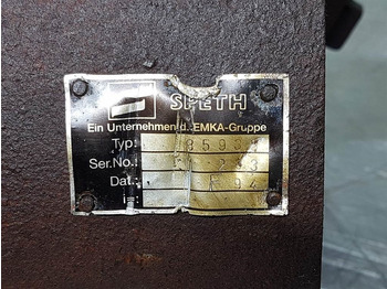 Tengely és alkatrészek - Építőipari gépek Speth 293/85933 - Atlas - Differential/Differentieel: 4 kép.