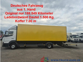 Dobozos felépítményű teherautó MERCEDES-BENZ Atego